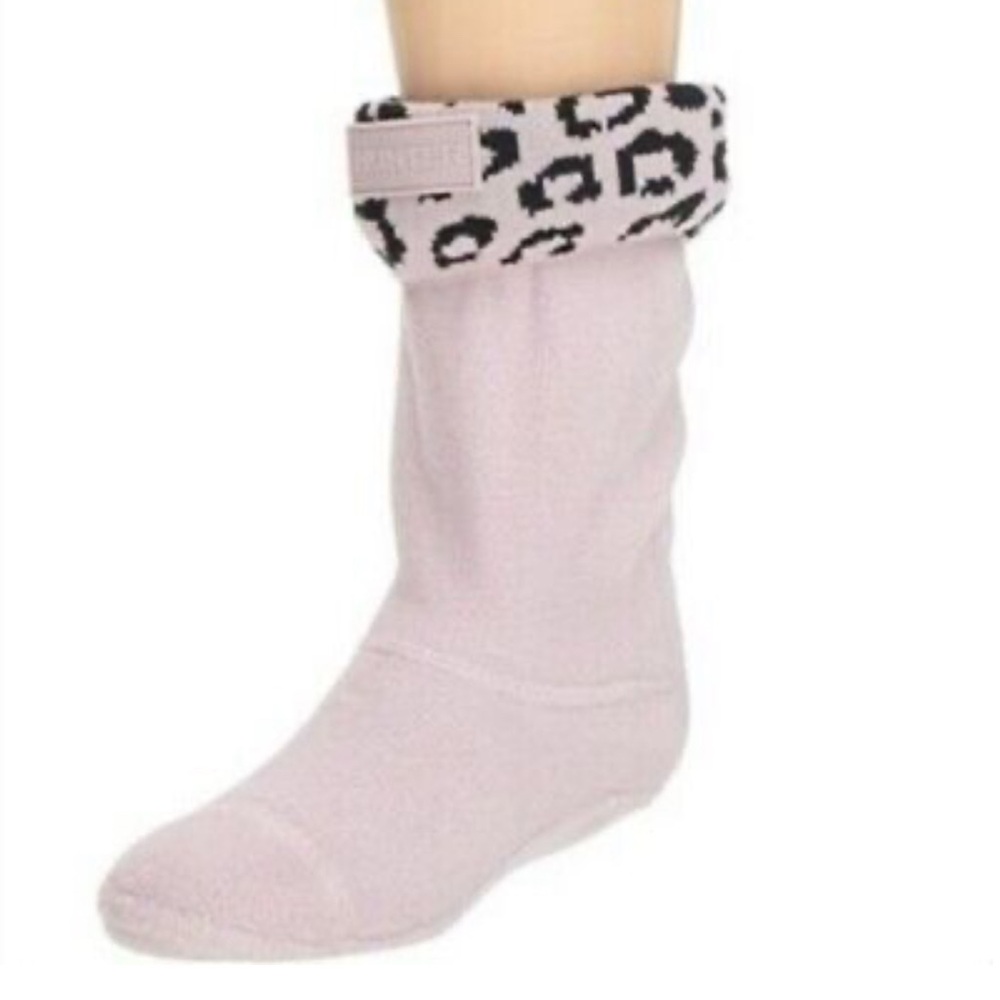 Pink hunter boot socks